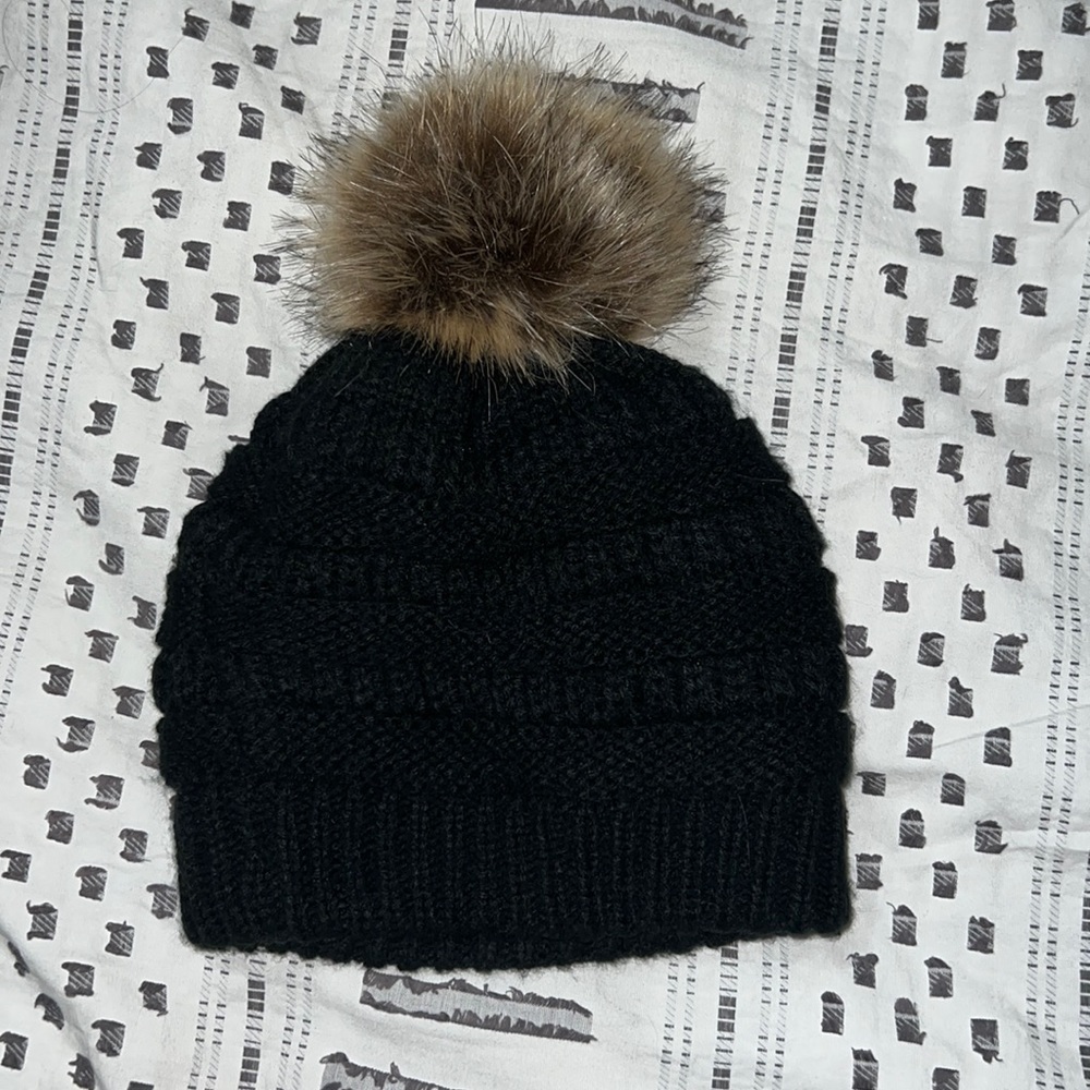Double lined knit beanie